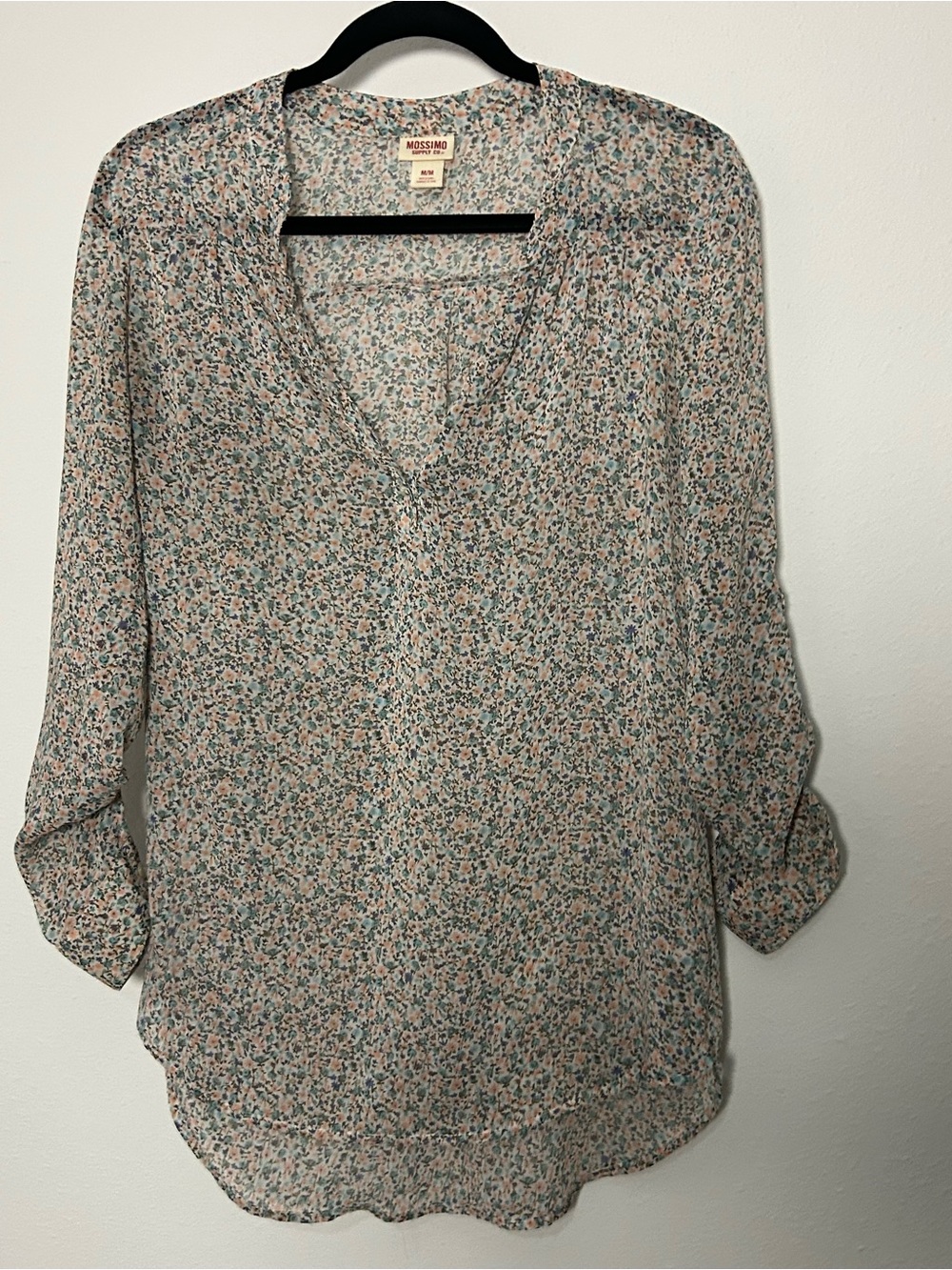 Mossimo Supply Co. Floral Print Blouse